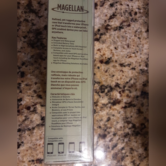 MAGELLAN TOUGH CASE, NEW IN BOX, WITHOUT TAGS FOR iPOD & iPHONE; - Picture 5 of 14